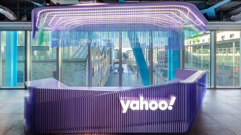 Yahoo has moved into its new office in the EXO building in The Dublin Docklands