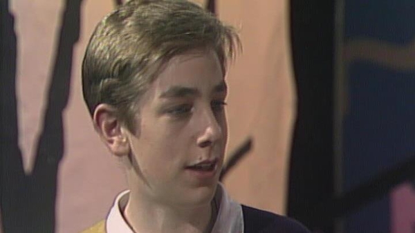 Ryan Tubridy on Scratch Saturday, 1990