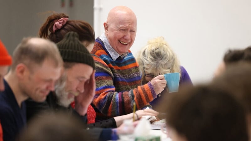 Niall Buggy pictured on the first day of rehearsals for the Ferryman (Pic: Leon Farrell/Photocall Ireland)