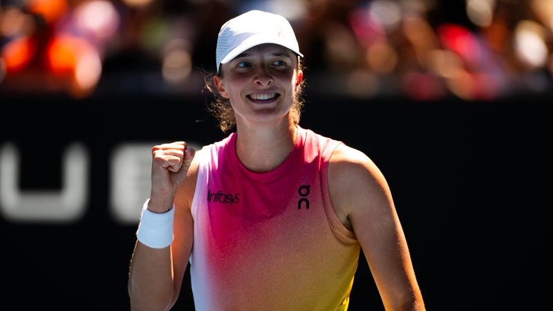 Iga Swiatek has lost just 14 games in five matches so far