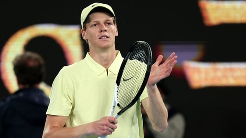 The quarter-final proved less testing than the previous round for Jannik Sinner