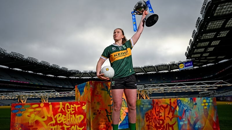Kerry's Síofra O'Shea pictured at the launch of the Lidl National Leagues launch at Croke Park