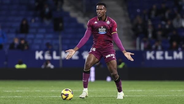 Juma Bah has terminated his contract with Real Valladolid