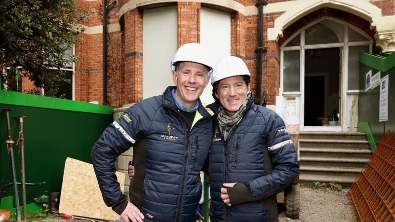 Dermot Bannon and Julian Benson