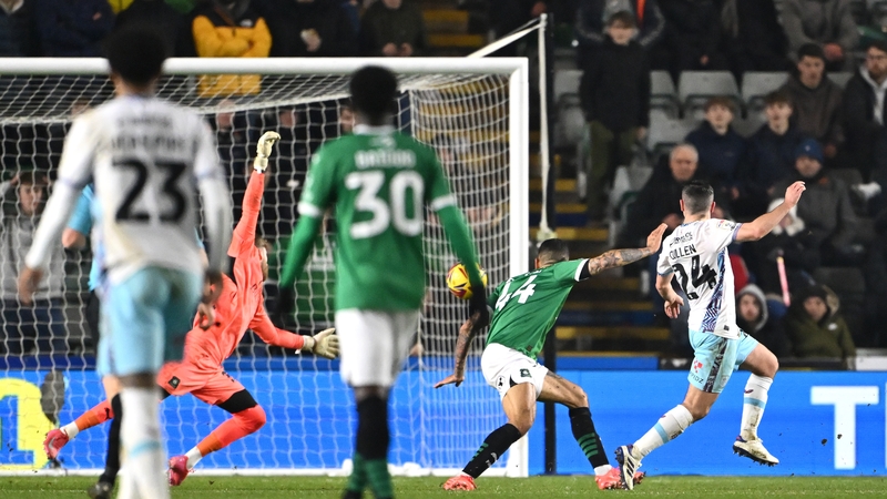 Josh Cullen scored Burnley's fifth goal in a devastating first-half display against Plymouth