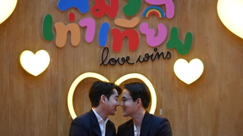 Thailand is the third territory in Asia to legalise same-sex marriages after Taiwan and Nepal