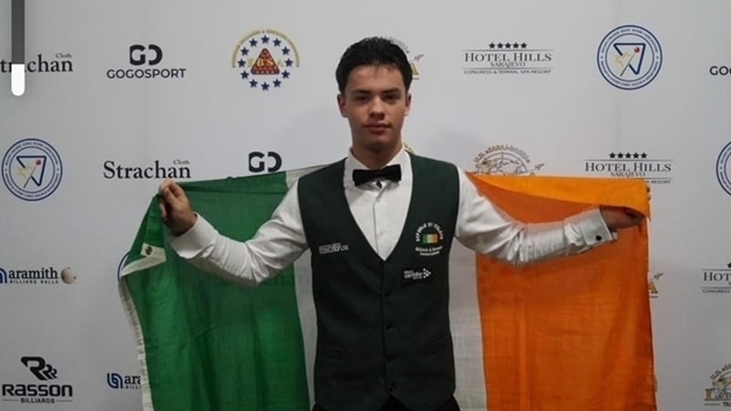 Leone Crowley will become the newest Irish professional snooker player (Picture courtesy of Leone Crowley)