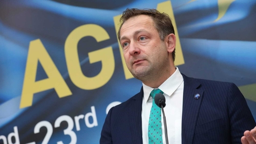 Christophe Hansen spoke at the IFA AGM
