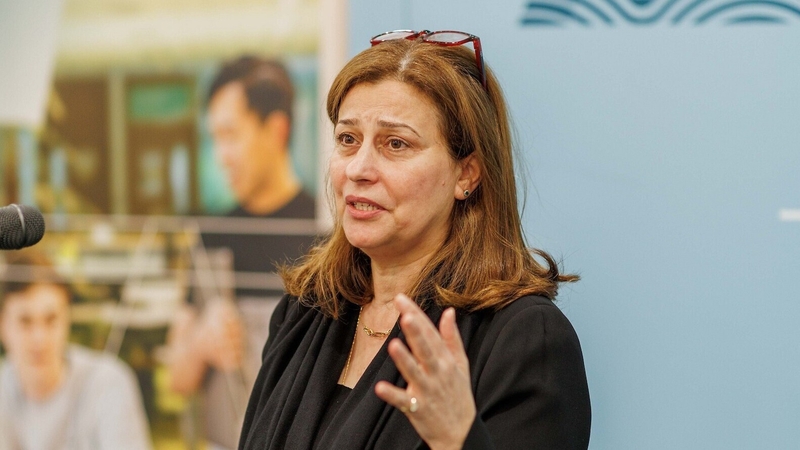 Palestinian Ambassador to Ireland, Dr Jilan Wahba Abdalmajid, visited ATU's Sligo campus today