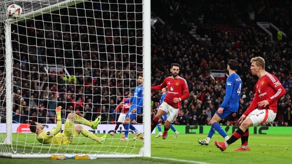 Bruno Fernandes won it at the death for Manchester United