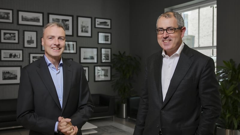Feargal Brennan, Byrne Wallace Shields Managing Partner with Richard Curran, Senior Partner.