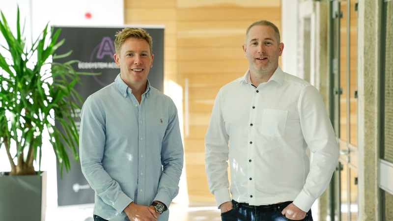 Andrew Connolly and Ruaidhrí McDonnell, co-founders, Wrksense which completed the 2024 AI Ecosystem Accelerator Programme.