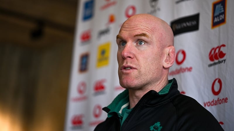 Ireland forwards coach Paul O'Connell
