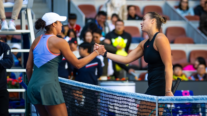 Madison Keys (left) and Aryna Sabalenka will battle it out for the Australian title