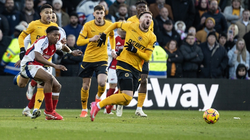 Lewis-Skelly was sent off for a foul on Ireland international Matt Doherty