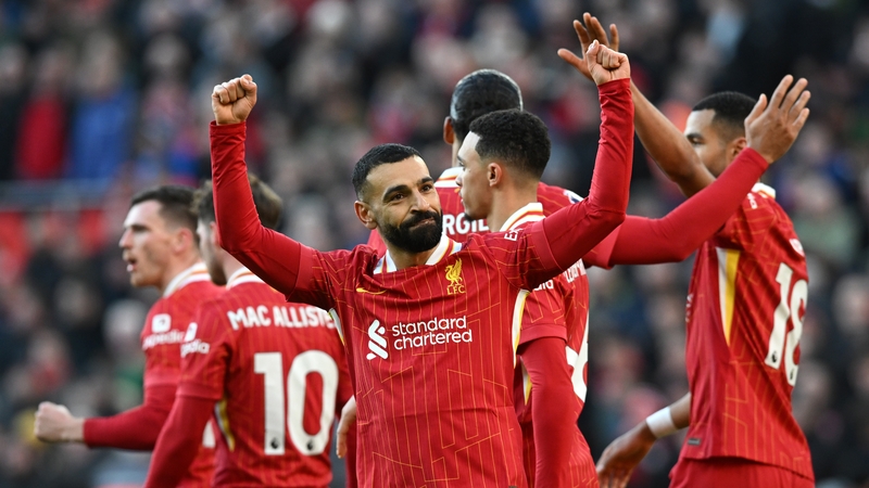 Mo Salah was on the mark again