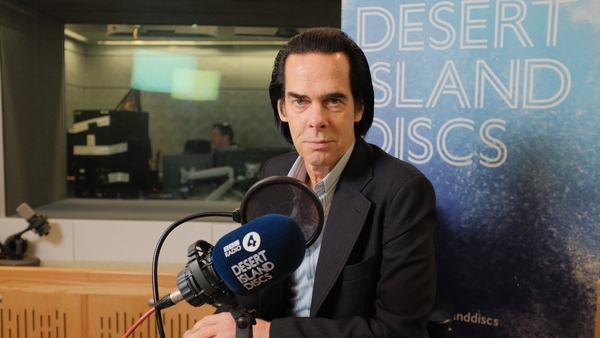 BBC Radio 4 handout photo of Nick Cave during the recording of his appearance on BBC4's Desert Island Discs
