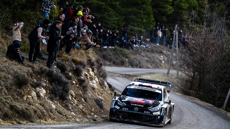 Sebastien Ogier leads the way