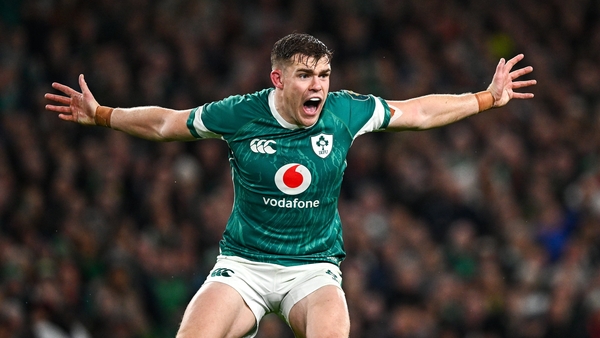 Garry Ringrose has won 61 caps for Ireland