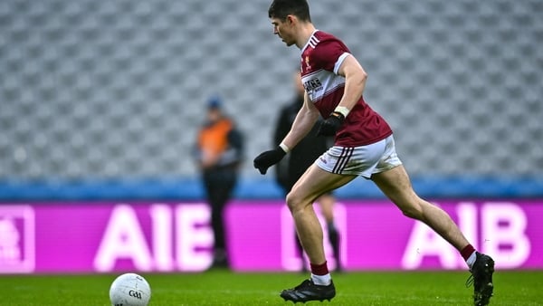 Conor Loftus takes the decisive penalty