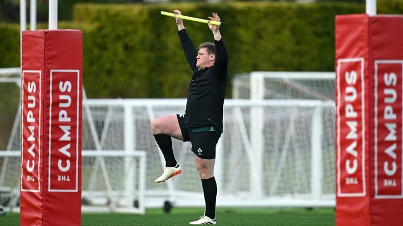 Tadhg Furlong has flown home from Ireland's training camp in Portugal