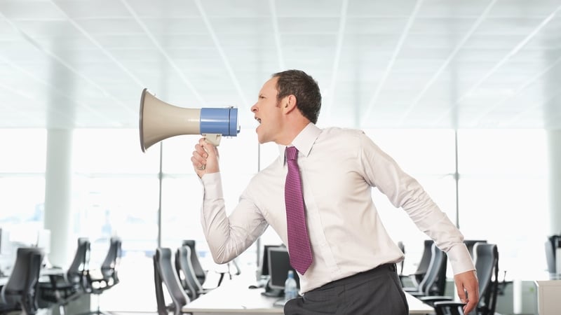 You still look bad if you lose your cool no matter how right you are. Photo: Getty Images