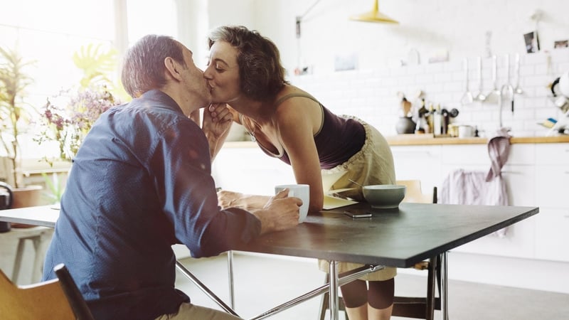 Here's a word we borrowed earlier: the Irish word 'póg' (kiss) comes from the Latin 'pax' (peace) referring to the 'kiss of peace' shared by early Christians.