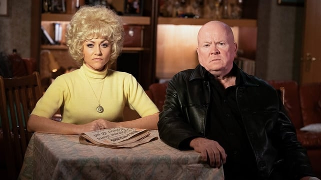 Jaime Winstone as Peggy and Steve McFadden as Phil - The episode will see Phil experience symptoms of psychosis as his depression continues to take hold, with hallucinations that take him back to the Mitchell family home in 1985
