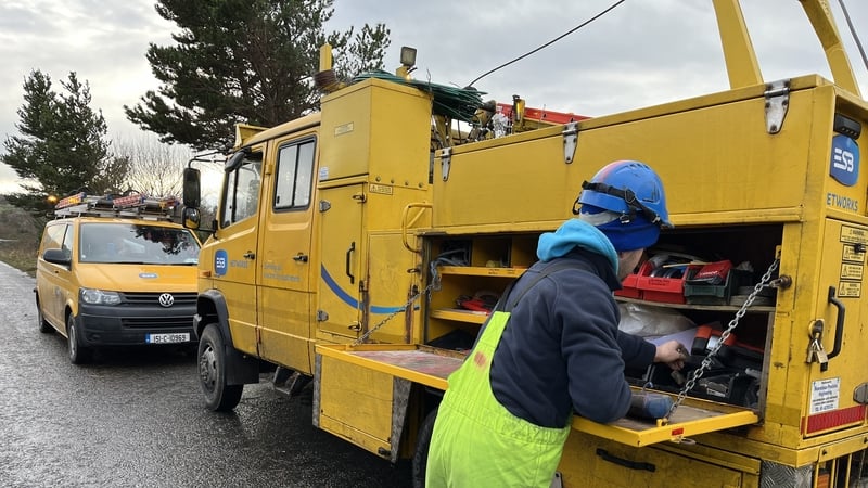 ESB crews are working to restore supply to customers