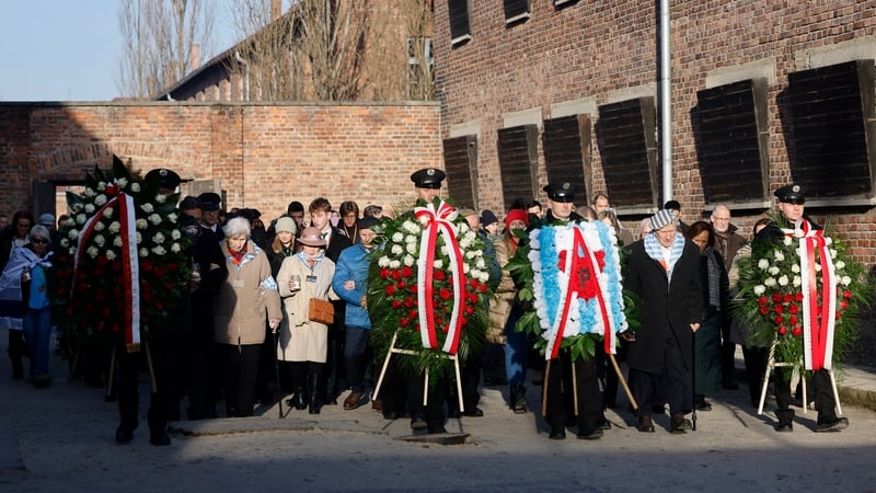 Auschwitz survivors were joined by world leaders for the anniversary