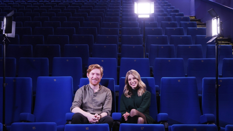 Actors Domhnall Gleeson and Amy Huberman helped to launch the festival programme