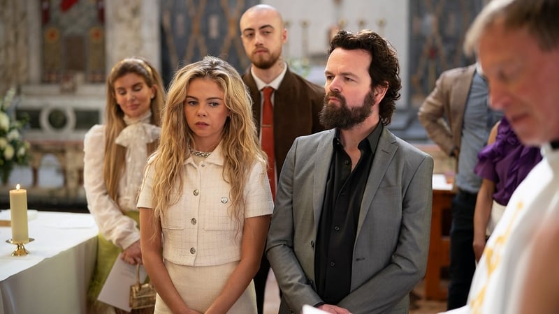 Saoirse-Monica Jackson as Cheryl Crawford and Stephen Walters as Davy Crawford in This City is Ours