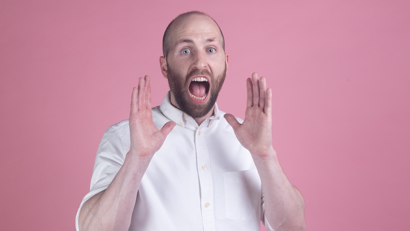 Aidan Greene: "Trying to find a stammering actor is a tough one because if they do have a stammer, they don't want it known." (Pic: Kate Swift)