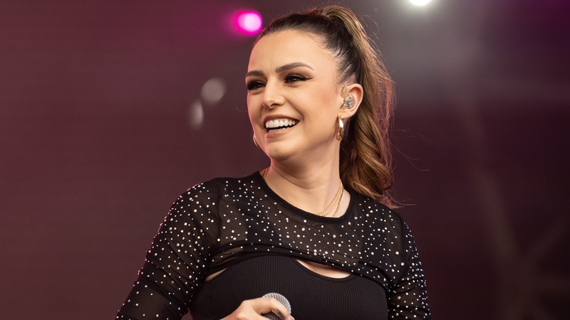Cher Lloyd performs at Mighty Hoopla 2024 at Brockwell Park last June in London. (Photo by Lorne Thomson/Redferns)
