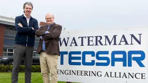 Conor MacSweeney, Business Lead at Waterman Tecsar Engineering Alliance, and Eric Waterman, founder of Waterman Consulting Engineers
