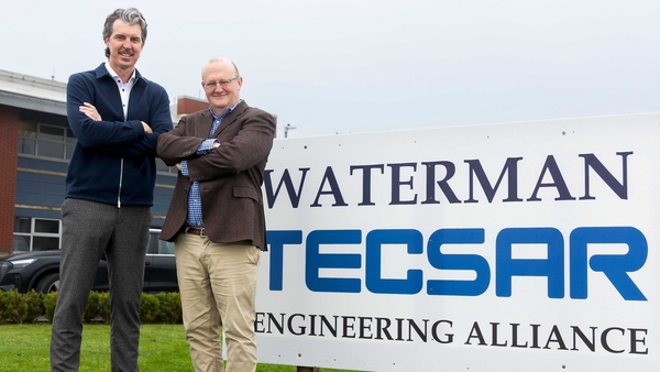 Conor MacSweeney, Business Lead at Waterman Tecsar Engineering Alliance, and Eric Waterman, founder of Waterman Consulting Engineers