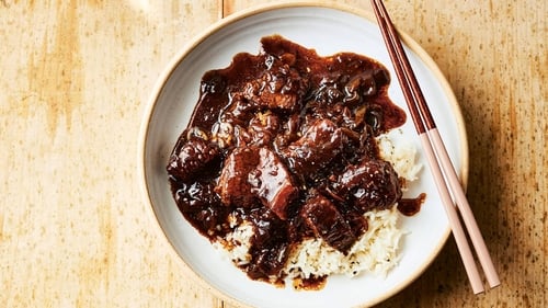 Kwoklyn Wan's braised black pepper beef (Sam Folan/PA)