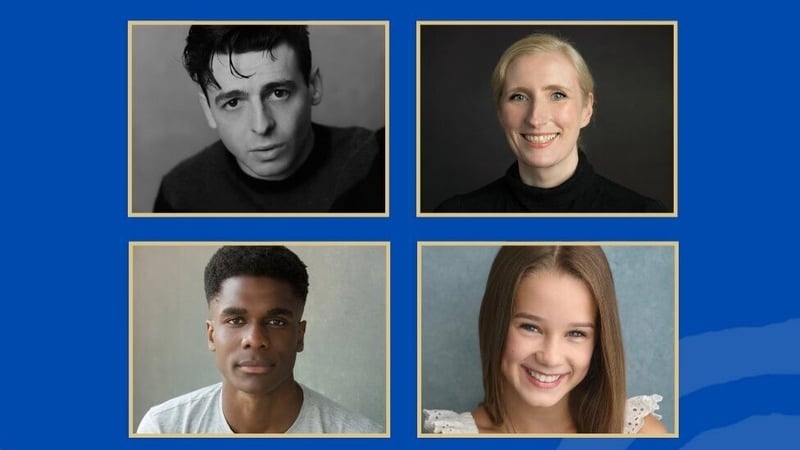 The Screen Ireland - IFTA Rising Star nominees for 2025. Clockwise from top left: Anthony Boyle, Aislinn Clarke, Alisha Weir and Clinton Liberty