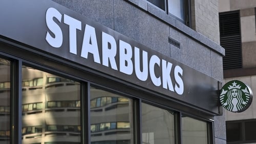 Starbucks said its global same-store sales fell 4% in the three months ended December 29
