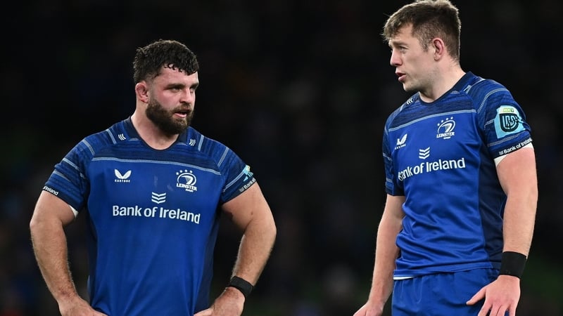 Michael Milne (l) and Lee Barron (r) have joined Munster on loan