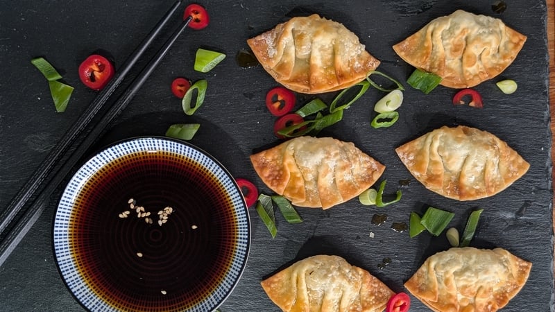 Fiona Uyema's air fryer Chinese dumplings: Today