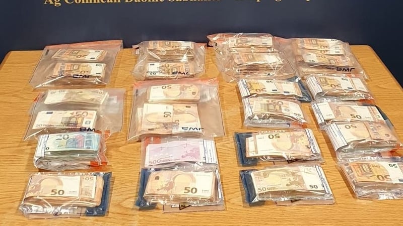 Gardaí found over €25,000 during a search of a flat in Tallaght in 2022