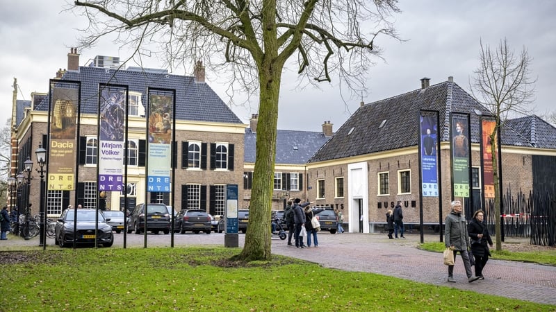 The thieves used explosives to get into the Drents Museum in Assen