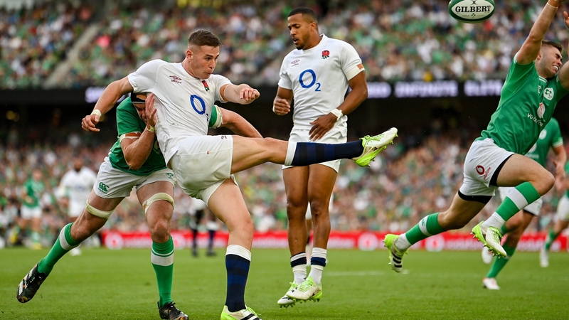 Ireland face England at the Aviva