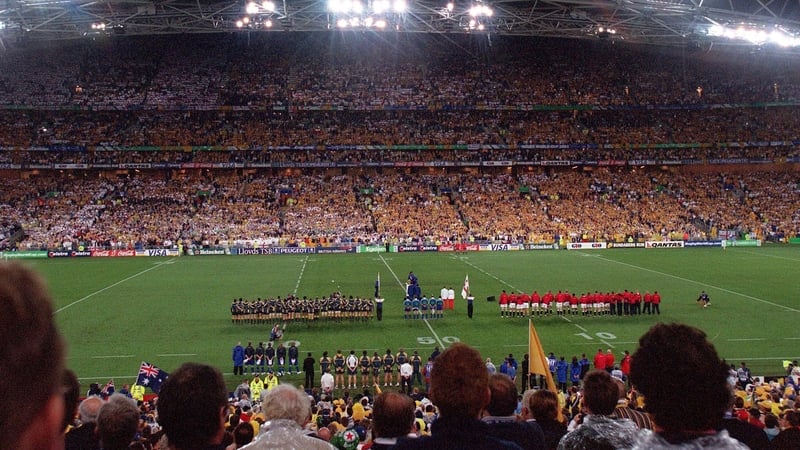 Sydney's Olympic Stadium hosted the 2003 Rugby World Cup final between Australia and England