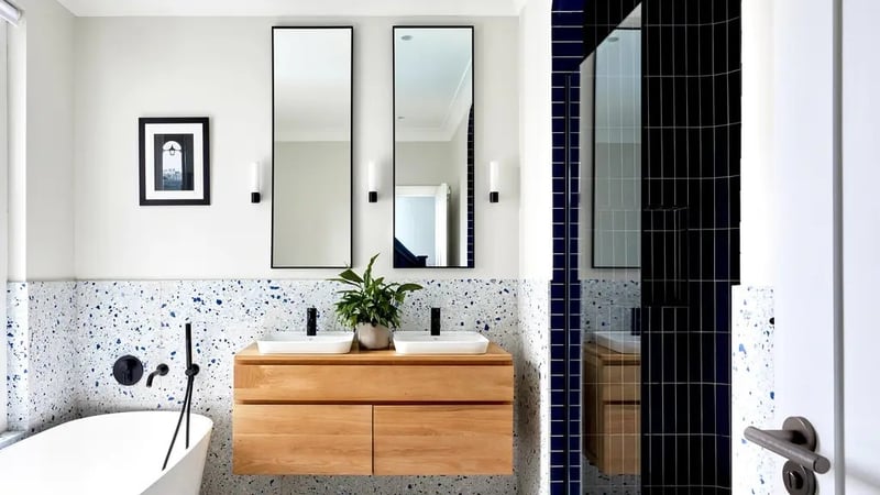 Make the vanity unit a priority while remodelling your bathroom (BetterPAD/Paul Duffy/Chris Snook/PA)