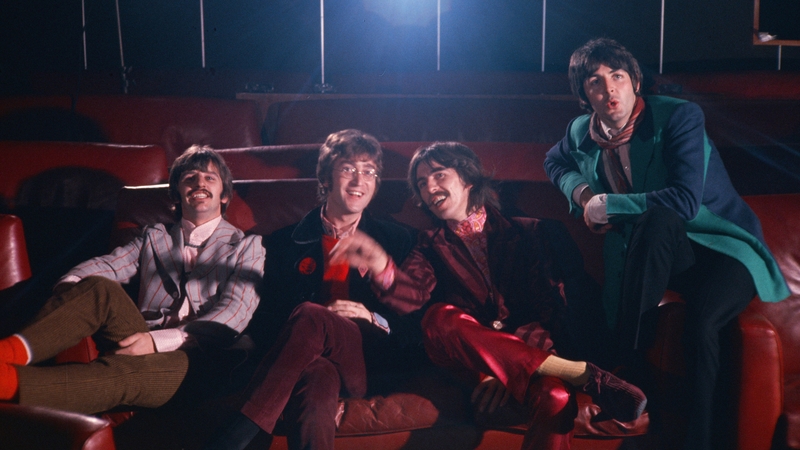 The Beatles (pictured in London in November 1967) - Their last Grammy nomination was for Let It Be in 1971 Photo: Getty Images