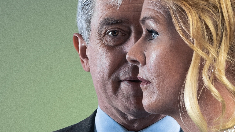 Andrew Bennett and Janet Moran in Fishamble's Heaven (Pic: Leo Byrne)