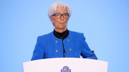 Christine Lagarde, president of the European Central Bank (ECB)