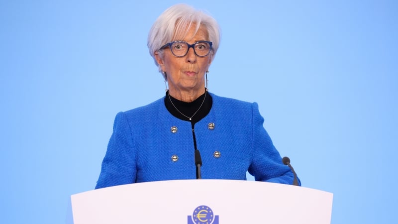 Christine Lagarde, president of the European Central Bank (ECB)